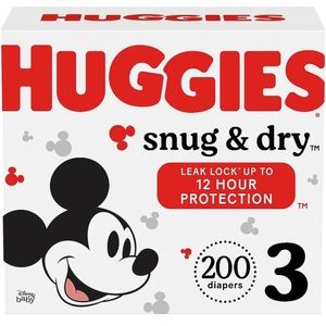 Huggies Snug & Dry Baby Diapers, size 3